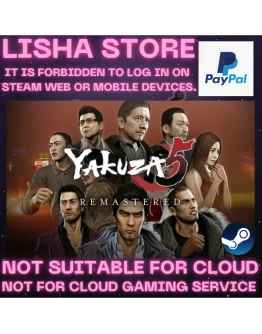 Yakuza 5 Remastered Стим Оффлайн на 90 дней