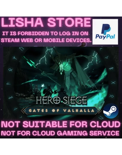 Hero Siege+Gates of Valhalla DLC Стим на 90 дней