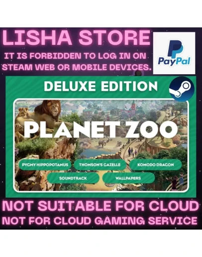 Planet Zoo Deluxe Ed Стим Оффлайн на 90 дней Planet Zoo Deluxe Ed Стим Оффлайн на 90 дней