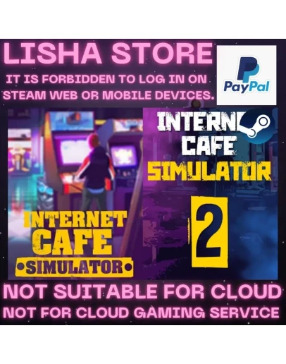 Internet Cafe Simulator 1+ 2 Стим Оффлайн на 90 дней