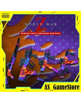 World War Z - Burning Skulls Weapons Epic Games EGS