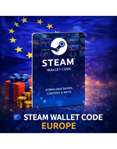 Steam Код пополнения Европа 5 EUR - 50 EUR Steam Код пополнения Европа 5 EUR - 50 EUR