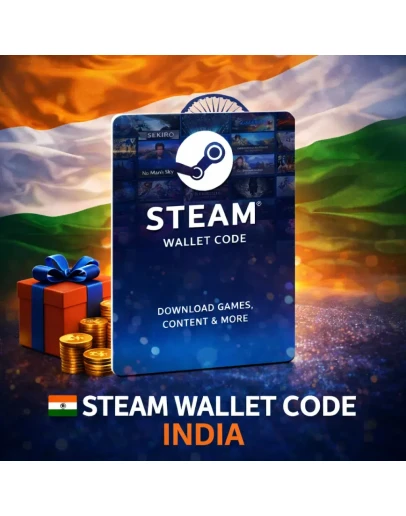 Steam Код пополнения Индия 99 INR - 5000 INR