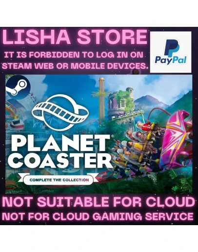 Planet Coaster Complete the Collection Steam 90 days