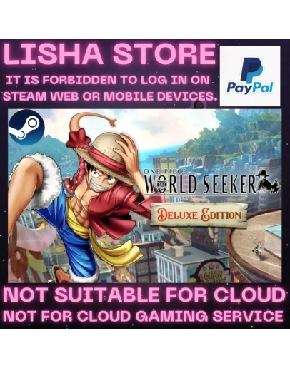 ONE PIECE WORLD SEEKER Deluxe Стим Оффлайн на 90 дней