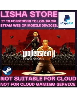 Wolfenstein II : The New Colossus Deluxe steam 90 days