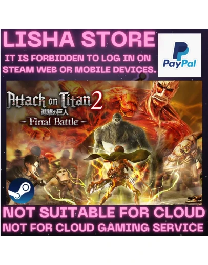 Attack on Titan 2: Final Battle Стим Оффлайн на 90 дней