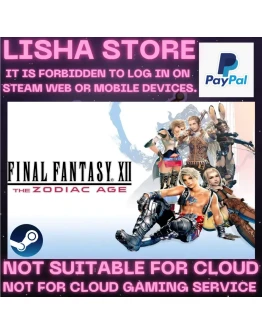 FINAL FANTASY XII THE ZODIAC AGE Стим на 90 дней FINAL FANTASY XII THE ZODIAC AGE Стим на 90 дней