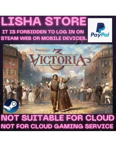 Victoria 3 Стим Оффлайн На 30 или 90 дней