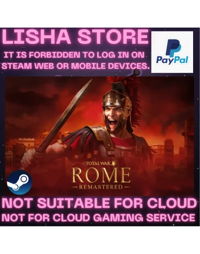 Total War: ROME REMASTERED Стим На 30 или 90 дней
