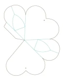 Бонбоньерки сердечко CorelDRAW 2019 Graphic