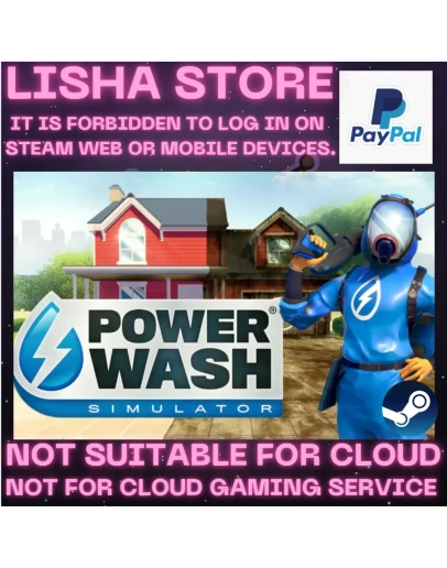 PowerWash Simulator Стим Оффлайн На 30 или 90 дней