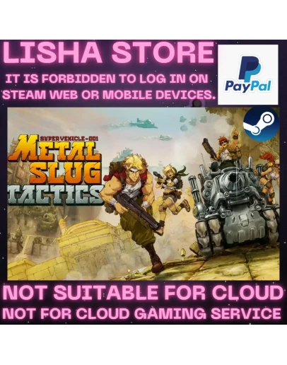 Metal Slug Tactics Стим Оффлайн На 30 или 90 дней