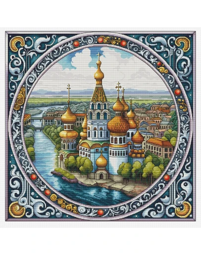 Эксклюзив. схема для вышивки крестом Место силы