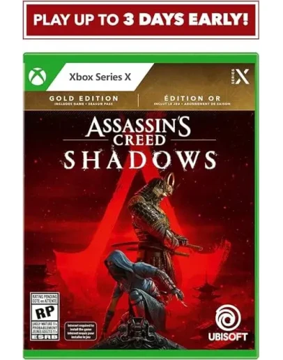 Assassins Creed Shadows Deluxe (Xbox)+Игры общий Assassins Creed Shadows Deluxe (Xbox)+Игры общий