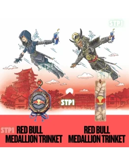 Assassins Creed Shadows Медальон RED BULL+Плакетка Assassins Creed Shadows Медальон RED BULL+Плакетка