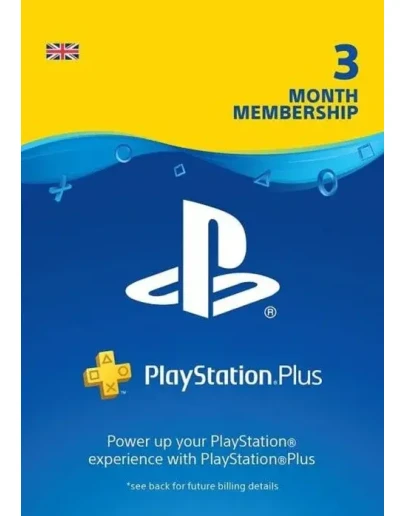 PlayStation Plus Essential (UK) - 3 месяцев Мгновенно