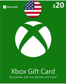 Xbox Gift Card 20 USA - без комиссии