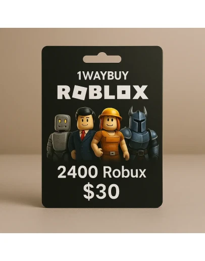 ВСЕ СТРАНЫРОБЛОКС 30 2400 РОБУКСкод робакс карта