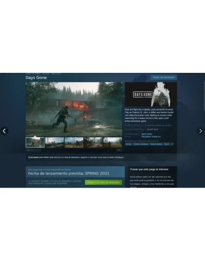 DAYS GONESTEAMЛИЦЕНЗИОННЫЙ Days Gone Remastered+DLC