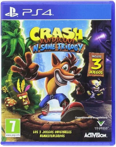 Crash Bandicoot N. Sane Trilogy PS4 Аренда 5 дней