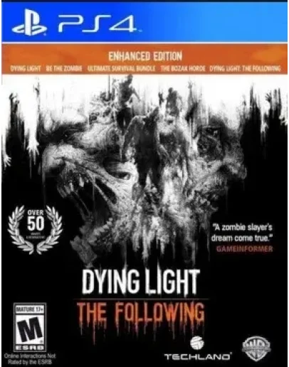 Dying Light: The Following - Улучш PS4 Аренда 5 дней