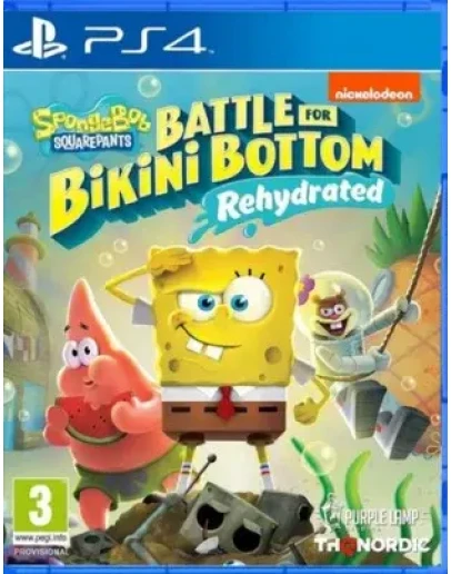 SpongeBob SquarePants: Battle PS4 Аренда 5 дней