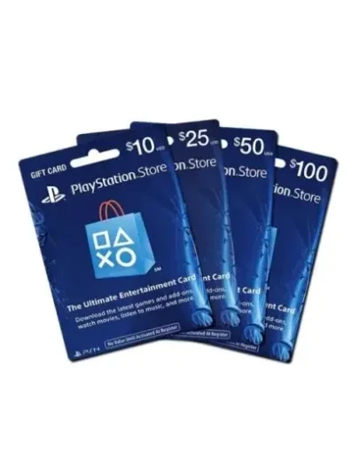 Playstation Network Gift card PSN 10-25-50 USD США