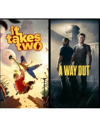 A Way Out+it Takes Two(PS4/PS5/RUS) Аренда 30 дней A Way Out+it Takes Two(PS4/PS5/RUS) Аренда 30 дней