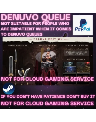 The First Berserker Khazan Deluxe на 90 дней+DENUVO