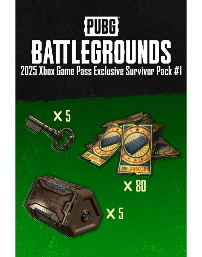 PUBG Exclusive Survivor Pack #1 2025 XBOX