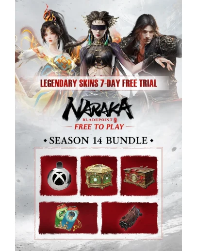 NARAKA BLADEPOINT XGPU Perks S14 Aurora BundleXBOX