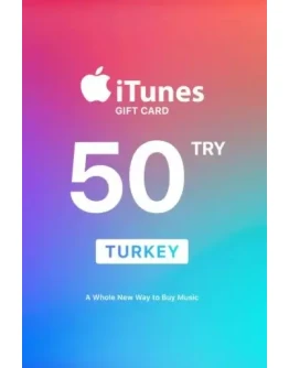 Подарочная карта Apple iTunes 50 TRY Турция