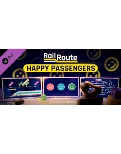 Rail Route - Happy Passengers DLC - STEAM GIFT РОССИЯ