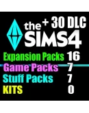 SIMS 4 + 30 DLC (16 доп7 наб7 кат0 ком) на 1 мес
