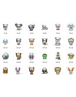 Анимированные зверушки + БОНУС