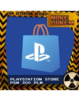 ПОЛЬША Карта пополнения PLAYSTATION (PSN) 300 PLN
