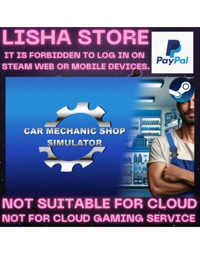 Car Mechanic Shop Simulator Стим Офф На 30 или 90 дней
