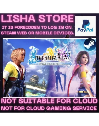 FINAL FANTASY X/X-2 HD Remaster Стим На 30 или 90 дней