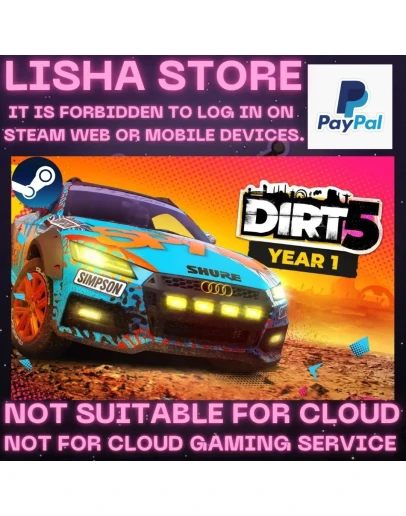 DIRT 5 Year One Edition Стим Оффлайн на 90 дней