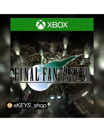 FINAL FANTASY VII XBOX КОД КЛЮЧ