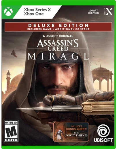 Assassins Creed Mirage Deluxe + Valhalla Xbox XS Assassins Creed Mirage Deluxe + Valhalla Xbox XS