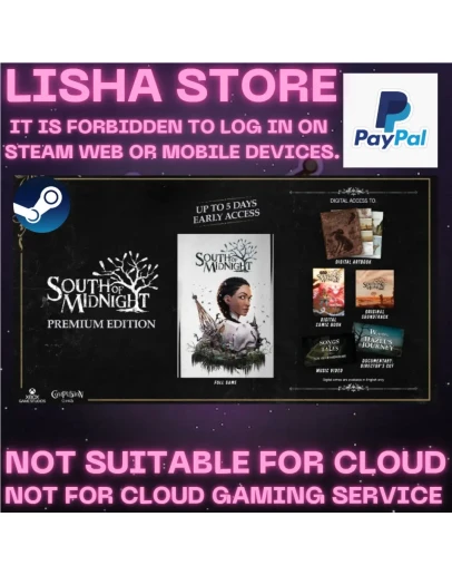 South of Midnight Premium Edition Стим На 30 или 90 дне