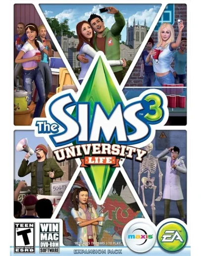 The Sims 3: University Life Студенческая жизньEA-APP
