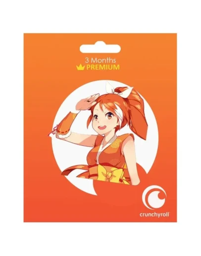 CRUNCHYROLL подписка Mega Fan 3 месяца безлимитно