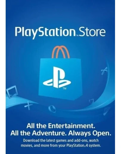 us PlayStation Код PSN 10-25-50-100-150-250 USD