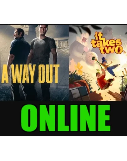 A Way Out + It Takes TwoОНЛАЙНSTEAM Аккаунт