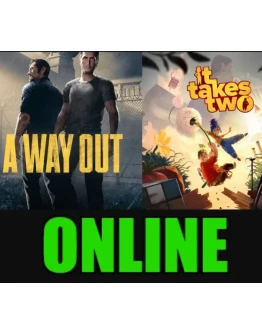 A Way Out + It Takes TwoОНЛАЙНSTEAM Аккаунт
