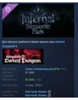 Darkest Dungeon II Infernal Supporter Pack STEAM РОССИЯ Darkest Dungeon II Infernal Supporter Pack STEAM РОССИЯ