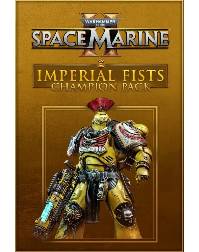 Warhammer 40,000 Space Marine 2 Imperial Fists Champion